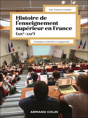 cover image of Histoire de l'enseignement supérieur en France (XIXe-XXIe)